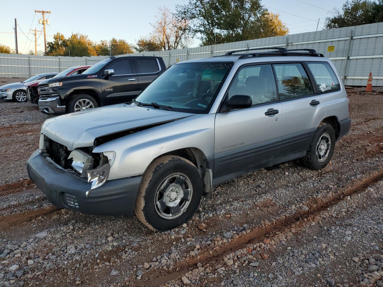 2002 Subaru Forester L silver null gas JF1SF63512H701920 photo #1