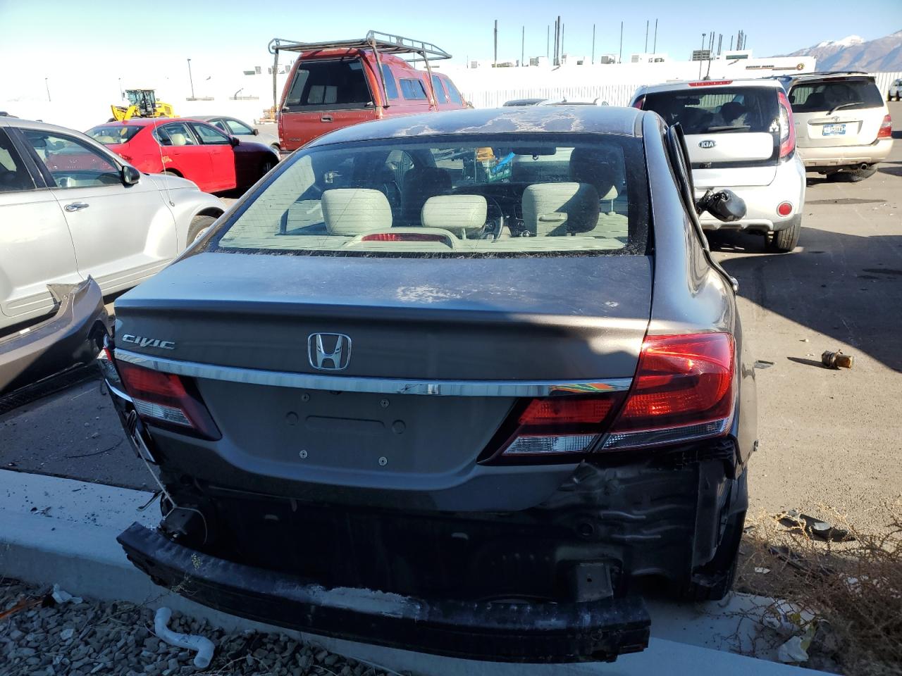 2013 Honda Civic Lx VIN: 2HGFB2F5XDH562283 Lot: 79768154