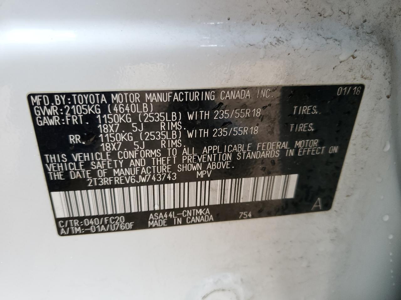 2018 Toyota RAV 4 - Image 15