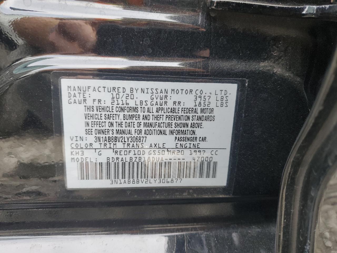 2020 Nissan Sentra - Image 12