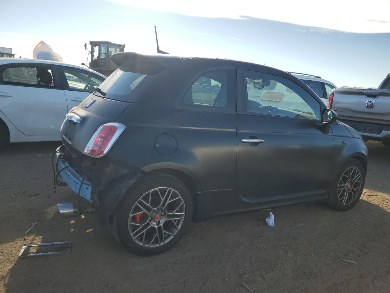 2017 Fiat 500 Abarth VIN: 3C3CFFFH9HT506053 Lot: 81367564