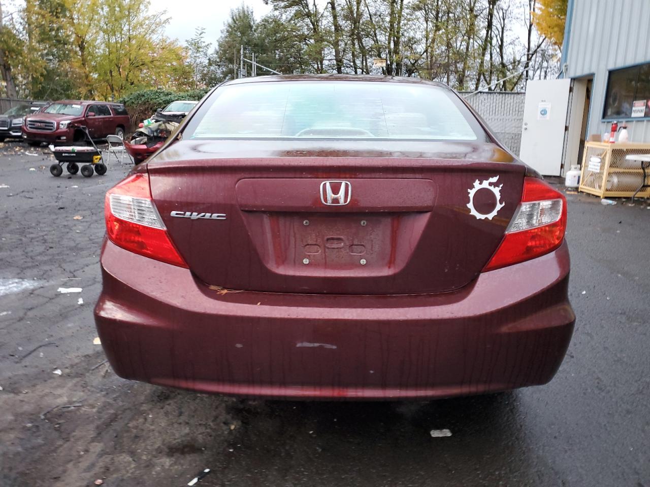 2012 Honda Civic Lx VIN: 19XFB2F5XCE095620 Lot: 79324694