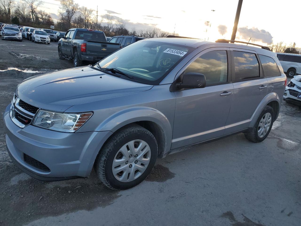 2016 Dodge Journey Se VIN: 3C4PDCAB0GT223060 Lot: 81533454