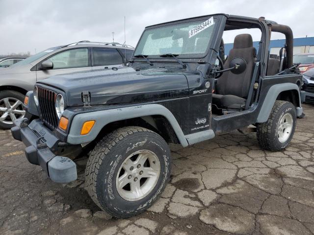 2005 Jeep Wrangler / Tj Sport zu verkaufen in Woodhaven, MI - Rear End