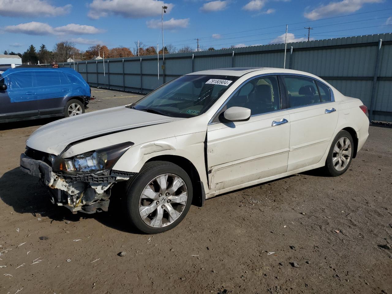 2009 Honda Accord Exl for Sale in Pennsburg, PA - Front End