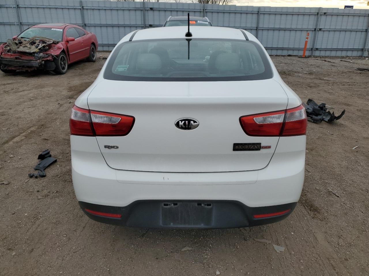 2014 Kia Rio Lx VIN: KNADM4A30E6323634 Lot: 82287664