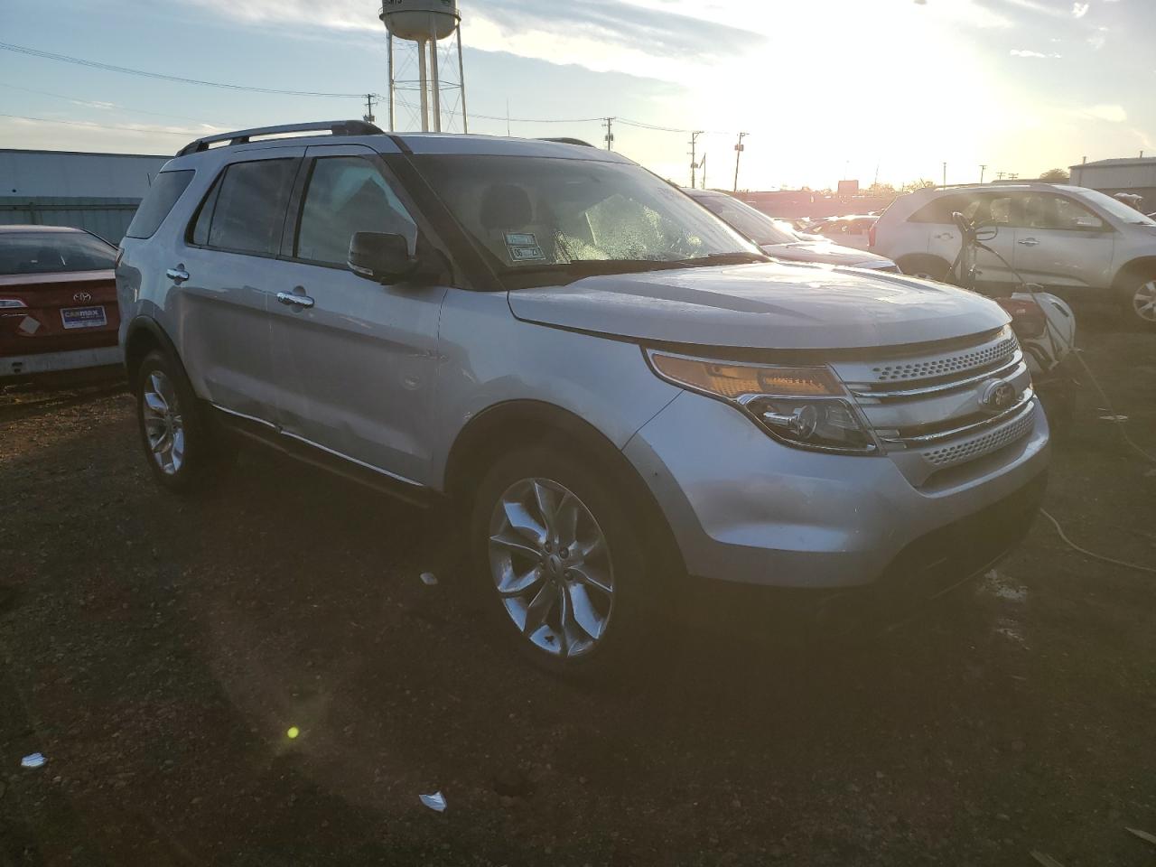 VIN 1FM5K8D86EGC11552 2014 FORD EXPLORER no.4