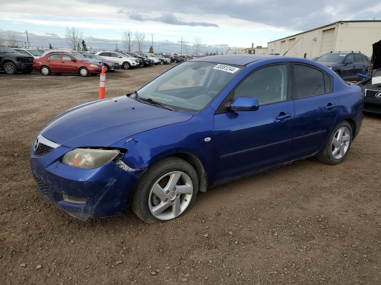 2007 Mazda 3 I VIN: JM1BK32F271772431 Lot: 80081244