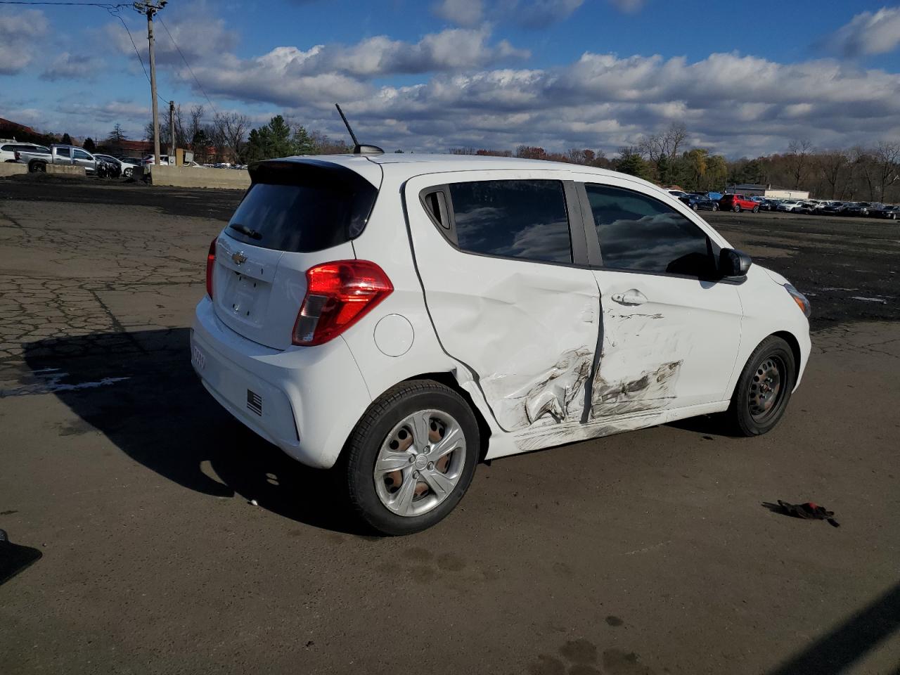 2022 Chevrolet Spark Ls VIN: KL8CB6SA9NC020200 Lot: 80288254