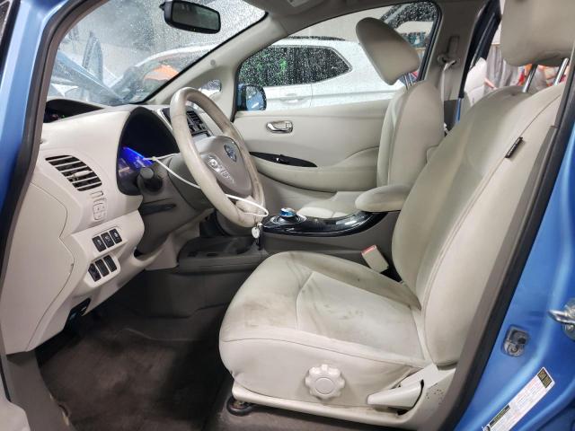  NISSAN LEAF 2012 Blue