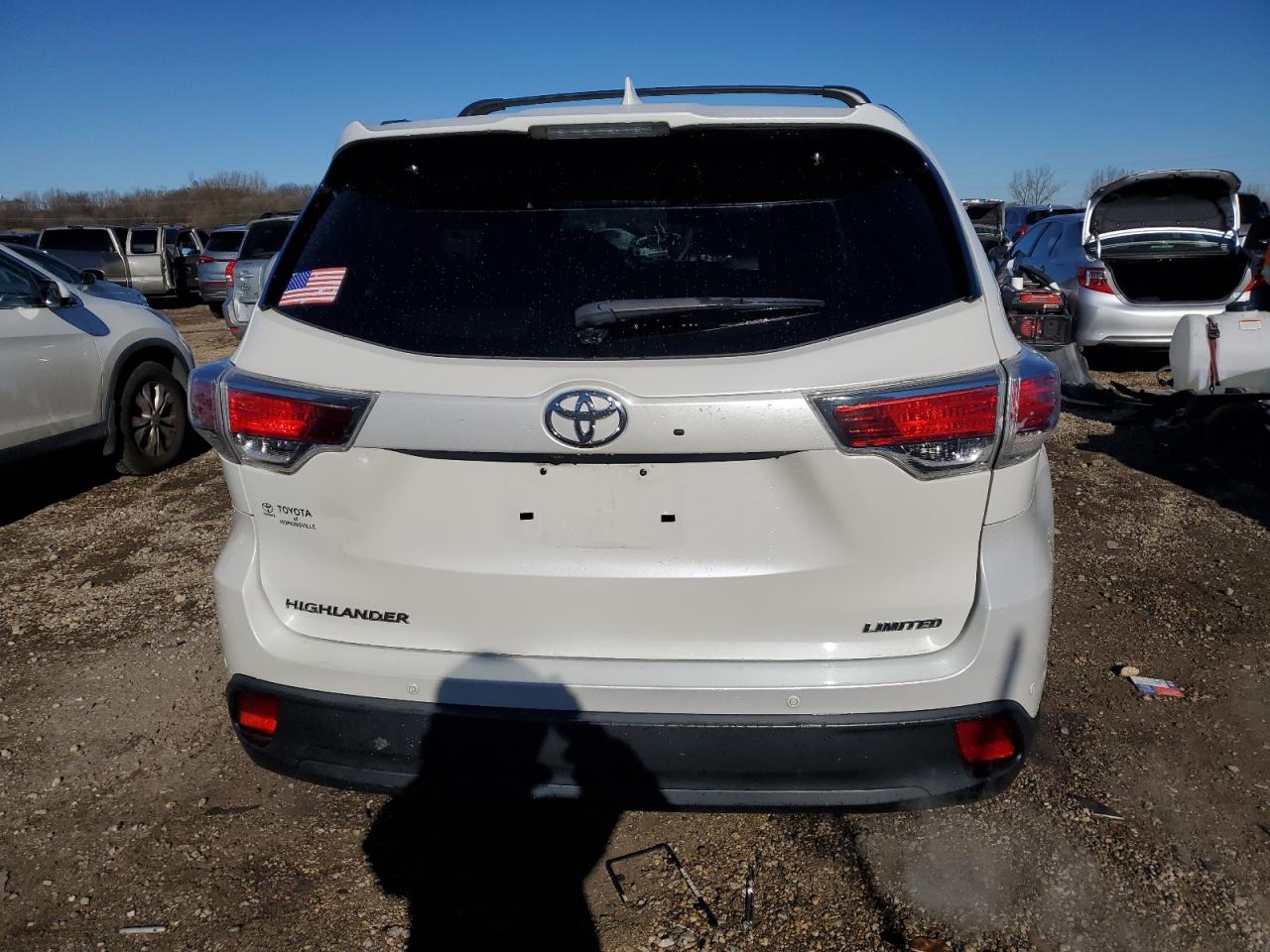 VIN 5TDYKRFH1FS064522 2015 TOYOTA HIGHLANDER no.6