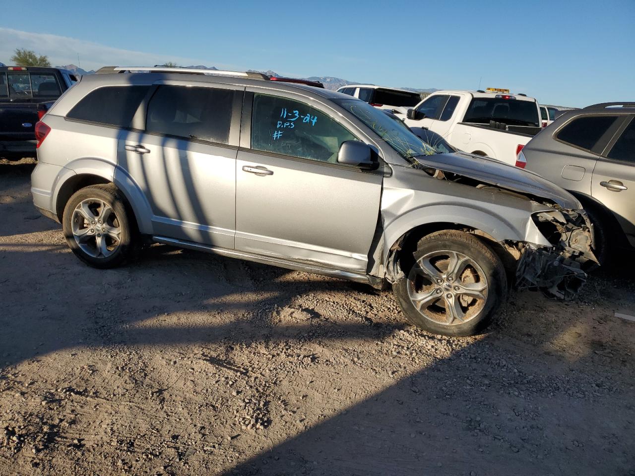 2016 Dodge Journey Crossroad VIN: 3C4PDCGG7GT178718 Lot: 79467484