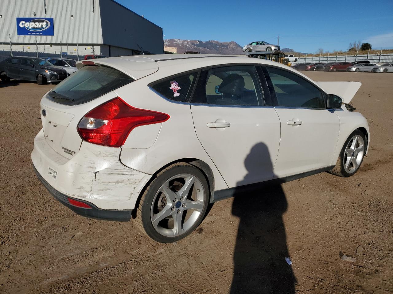 VIN 1FADP3N28DL123838 2013 FORD FOCUS no.3