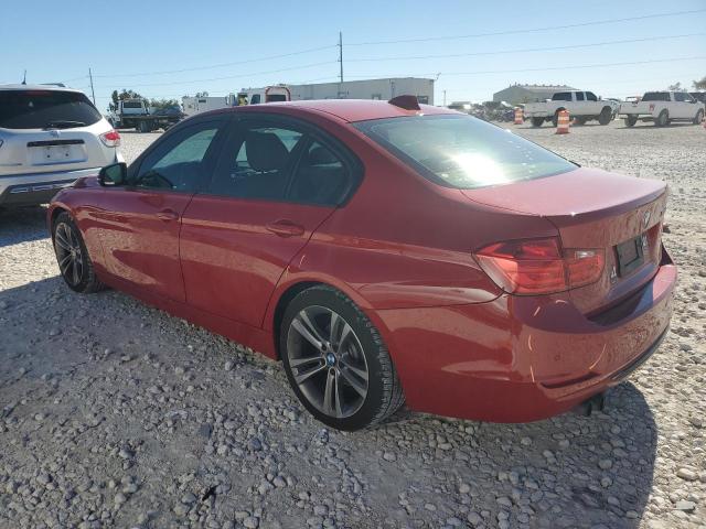  BMW 3 SERIES 2015 Czerwony