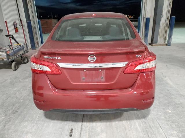  NISSAN SENTRA 2015 Красный