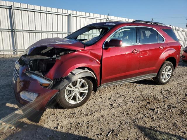  CHEVROLET EQUINOX 2017 Red