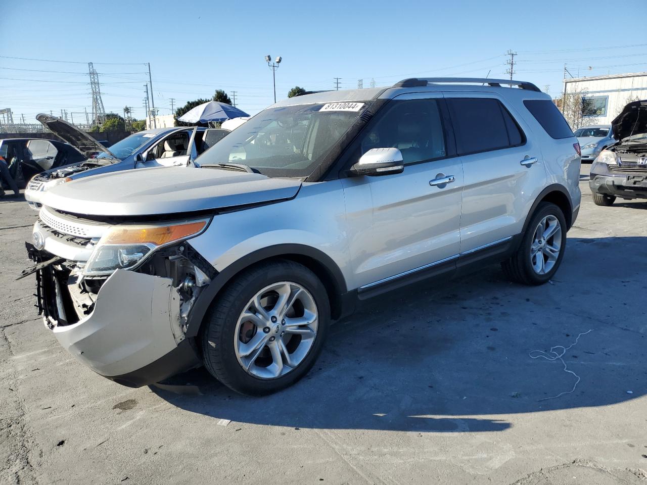 2015 Ford Explorer Limited VIN: 1FM5K7F8XFGB60887 Lot: 81310044