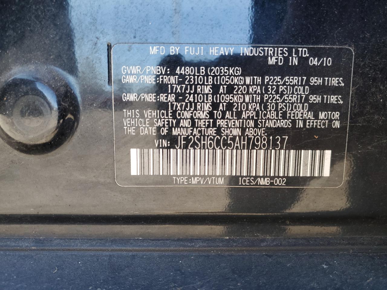2010 Subaru Forester - Image 13