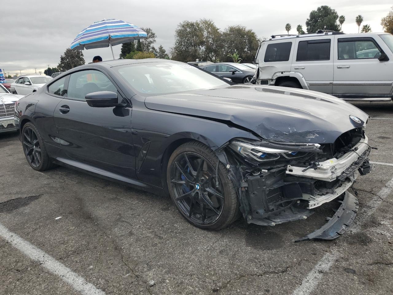 VIN WBABC4C59KBU96130 2019 BMW M8 no.4