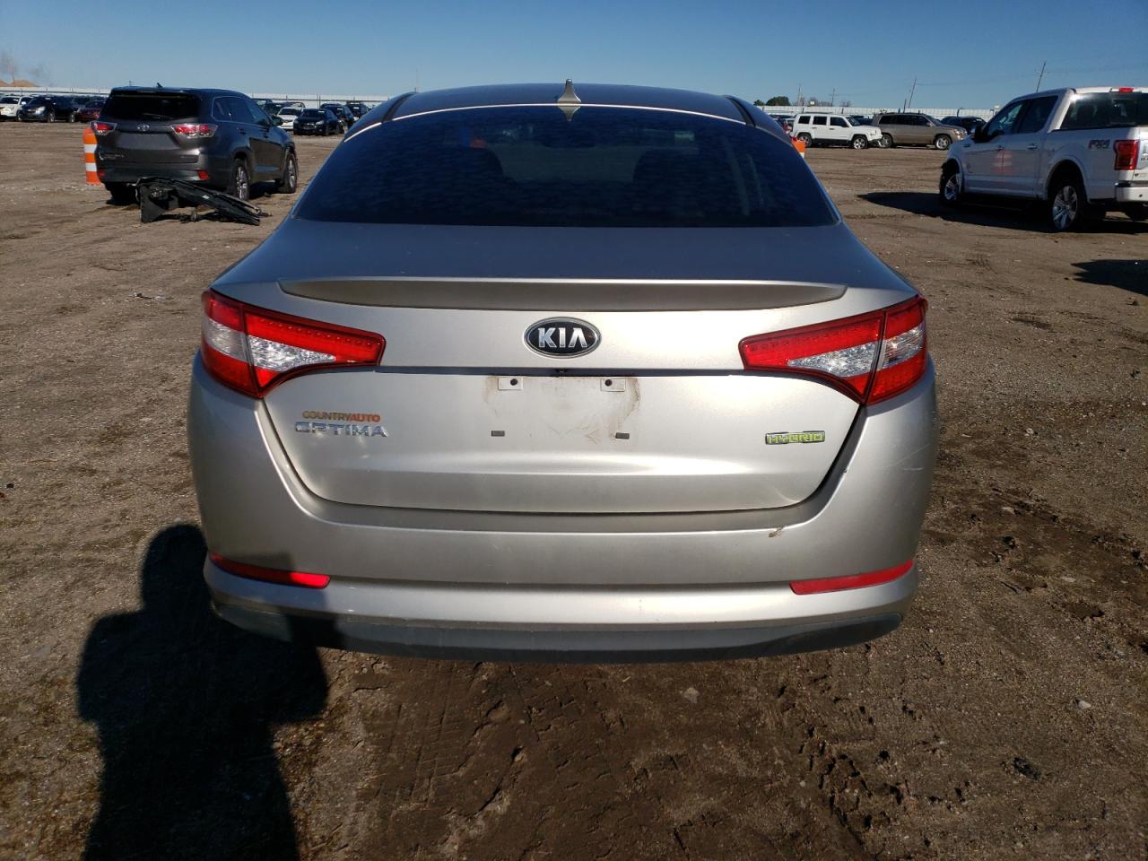 2012 Kia Optima Hybrid VIN: KNAGM4AD6C5024206 Lot: 81349214