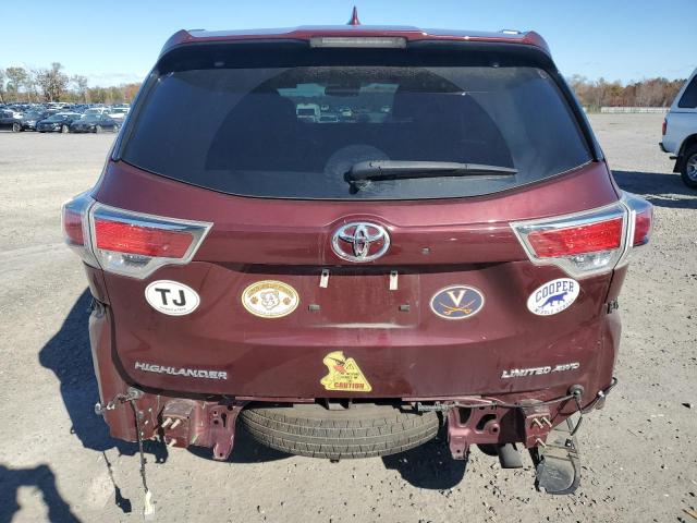  TOYOTA HIGHLANDER 2015 Burgundy