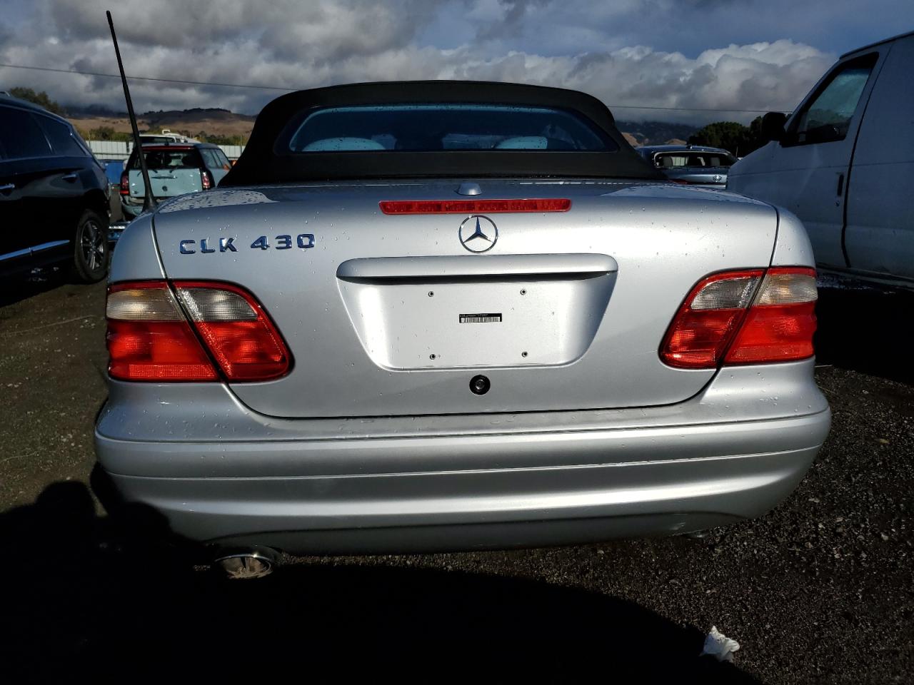 2001 Mercedes-Benz Clk 430 VIN: WDBLK70G01T075857 Lot: 80506854