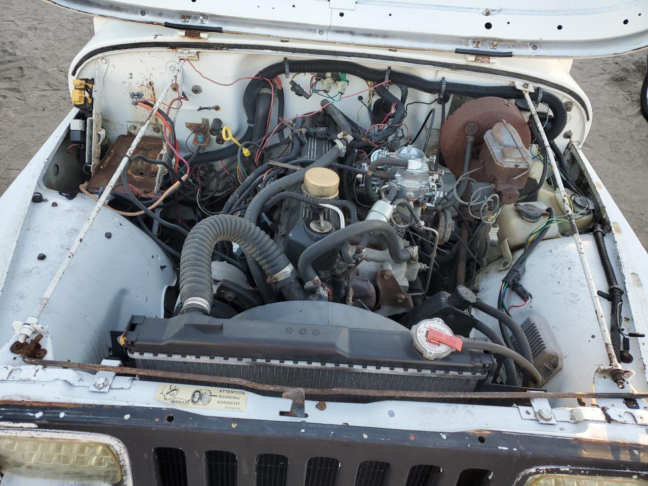 1989 Jeep Wrangler / Yj VIN: 2J4FY29T2KJ154190 Lot: 82113494