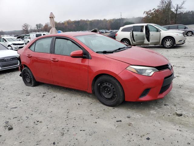  TOYOTA COROLLA 2014 Czerwony