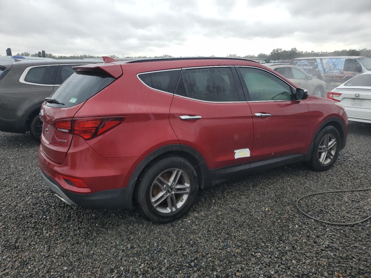 VIN 5XYZU3LB6JG543715 2018 HYUNDAI SANTA FE no.3