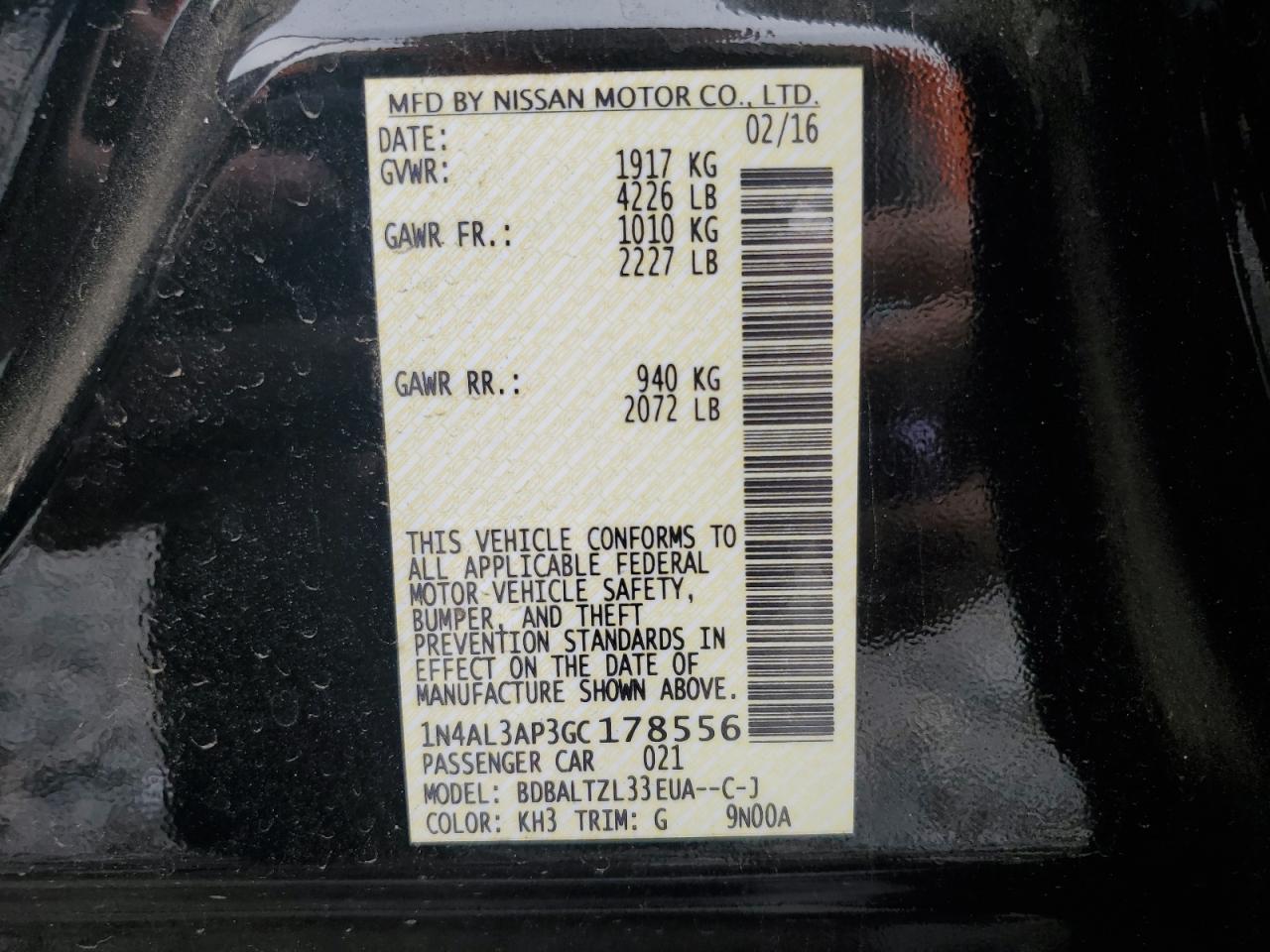 2016 Nissan Altima - Image 13