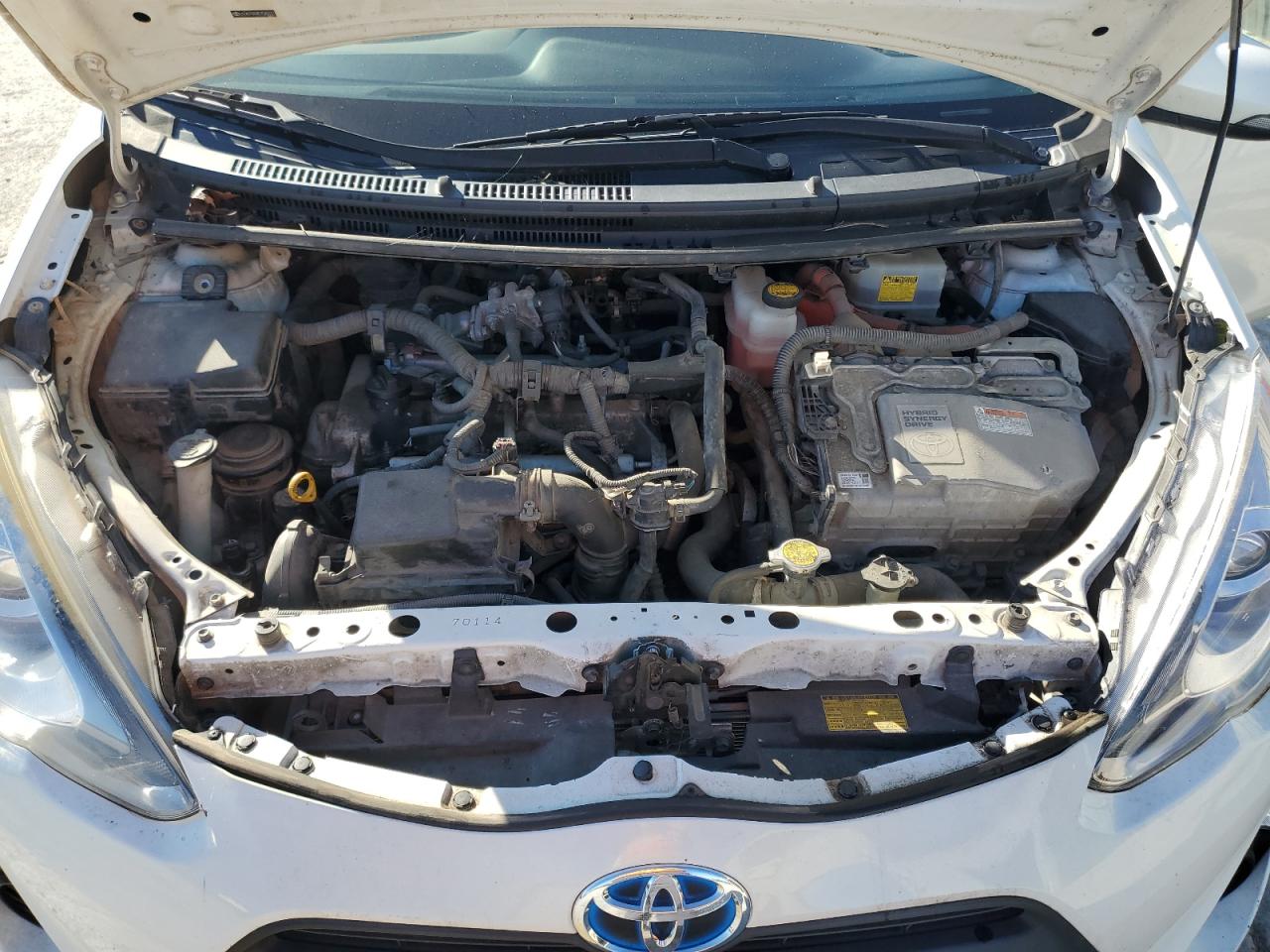 2015 Toyota Prius C VIN: JTDKDTB34F1585111 Lot: 80250744