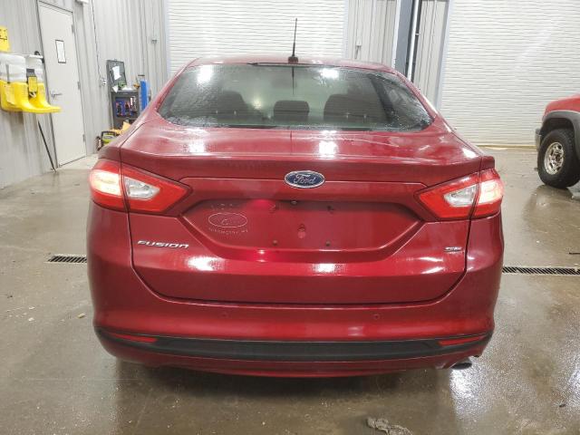 Седани FORD FUSION 2016 Червоний