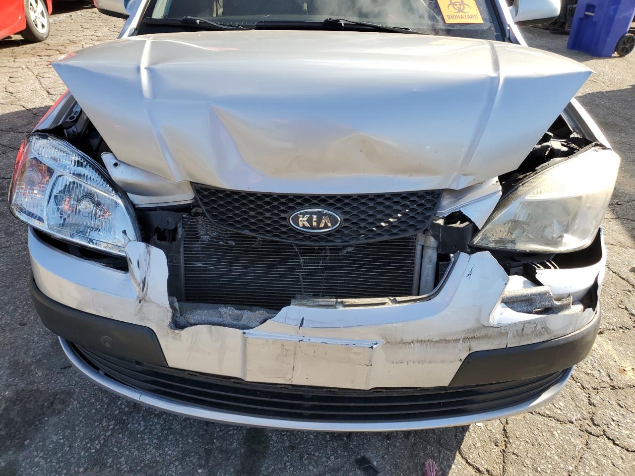 2009 Kia Rio Base VIN: KNADE223X96442183 Lot: 81676654