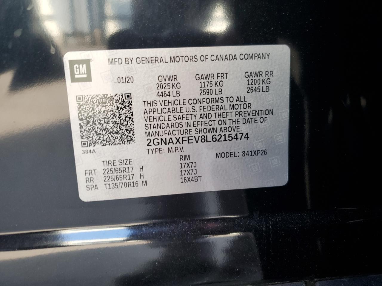 2020 Chevrolet Equinox - Image 13