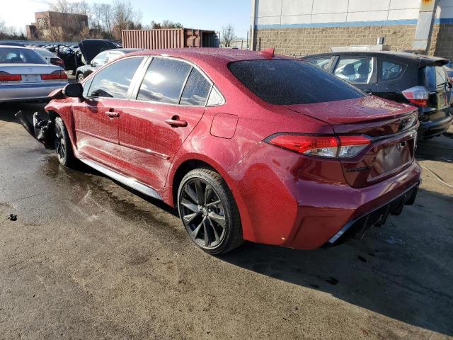  TOYOTA COROLLA 2023 Czerwony