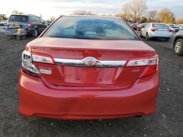  TOYOTA CAMRY 2014 Red