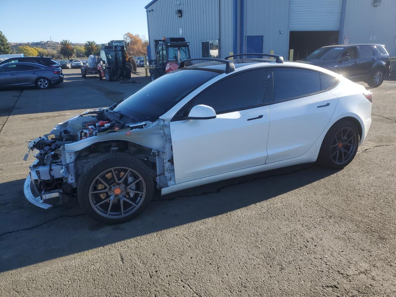 VIN 5YJ3E1EB1MF938885 2021 TESLA MODEL 3 no.1