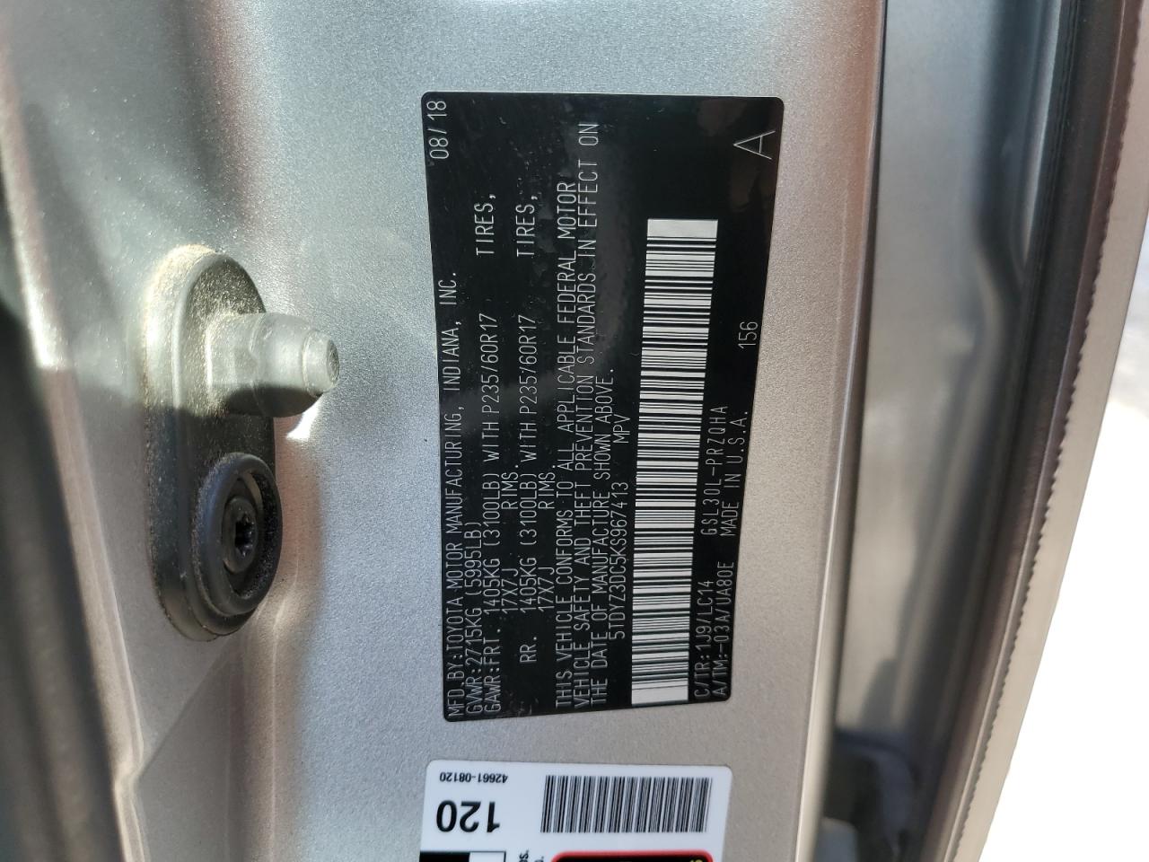 2019 Toyota Sienna - Image 13
