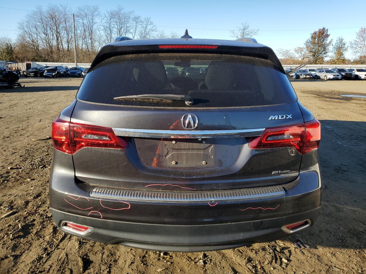 2015 Acura Mdx Technology VIN: 5FRYD4H48FB009026 Lot: 80324174