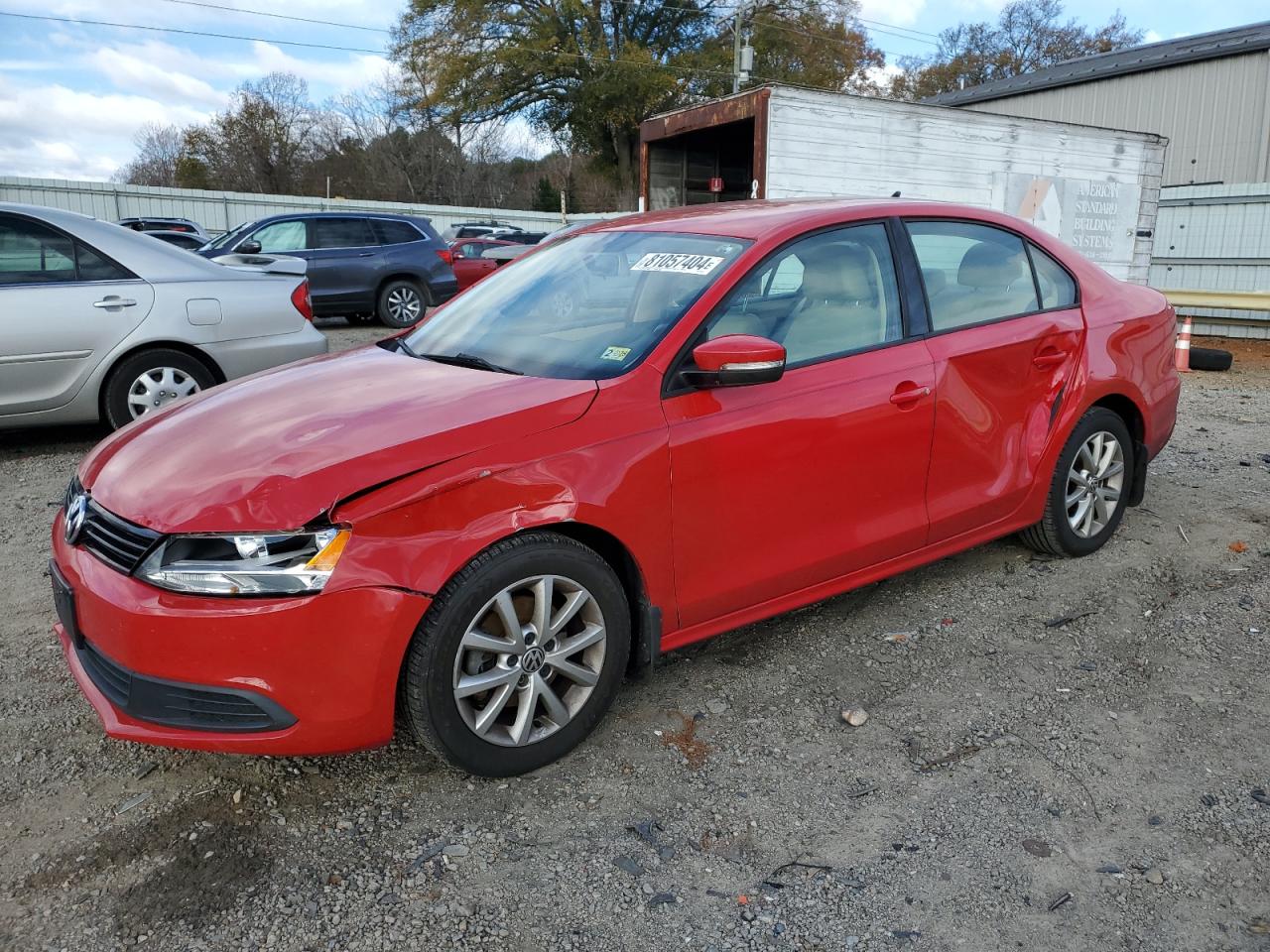 2012 Volkswagen Jetta Se VIN: 3VWDP7AJ9CM368298 Lot: 81057404