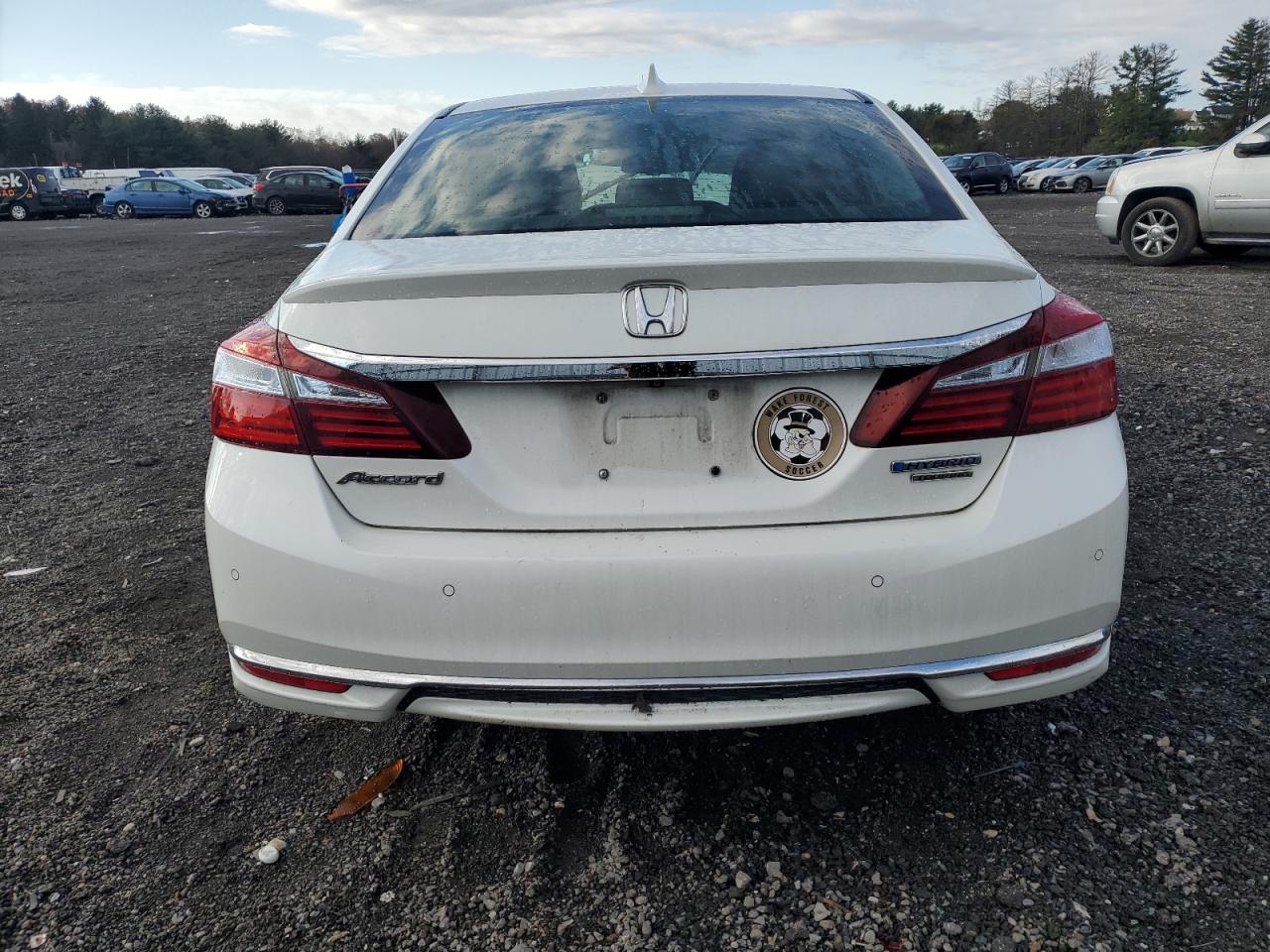 2017 Honda Accord Touring Hybrid VIN: JHMCR6F78HC031306 Lot: 80307144