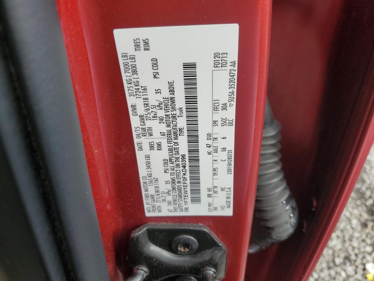 2015 Ford F-150 - Image 12