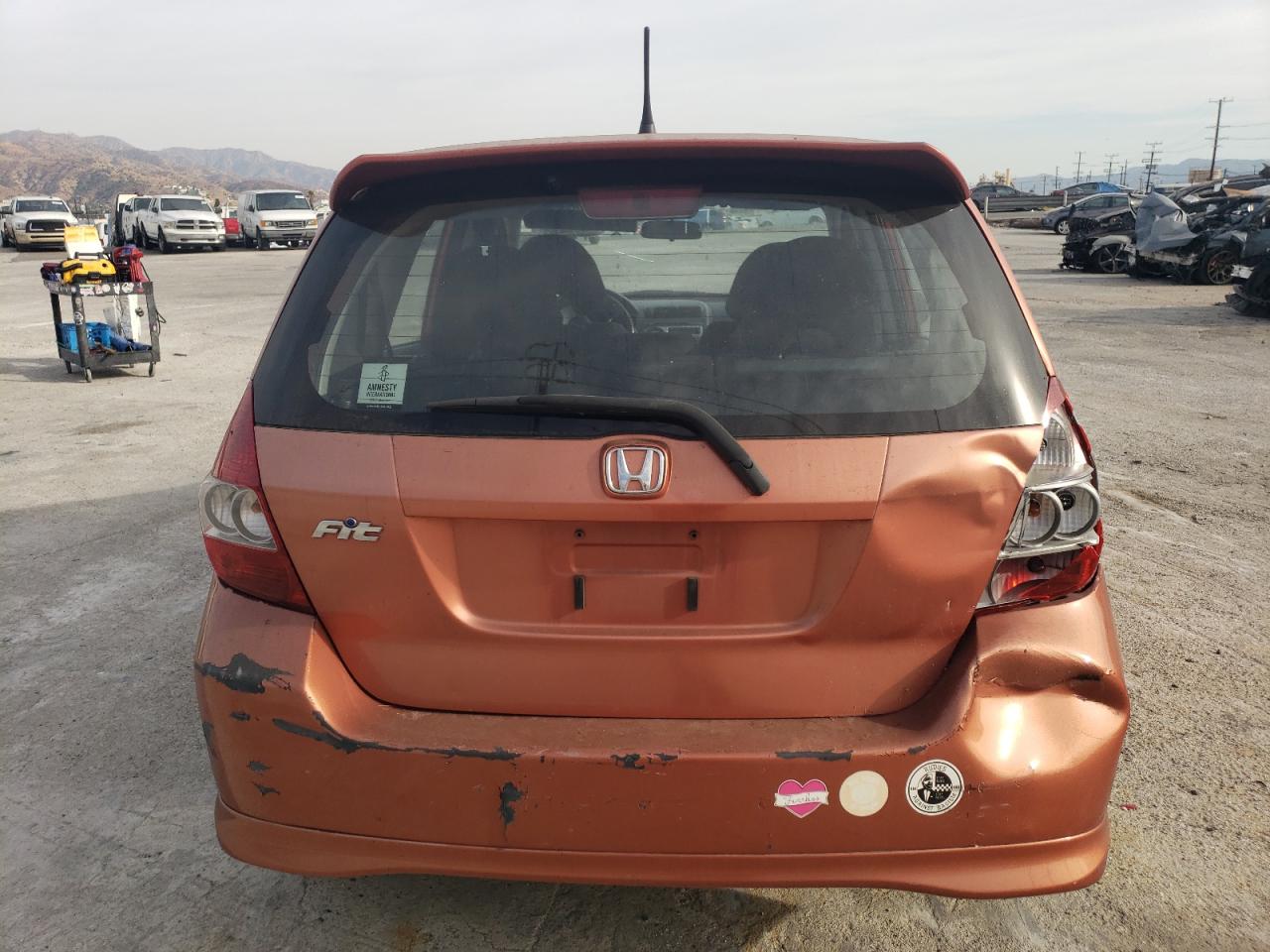 2007 Honda Fit S VIN: JHMGD38667S009795 Lot: 78686354