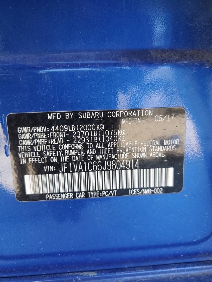 2018 Subaru WRX - Image 12