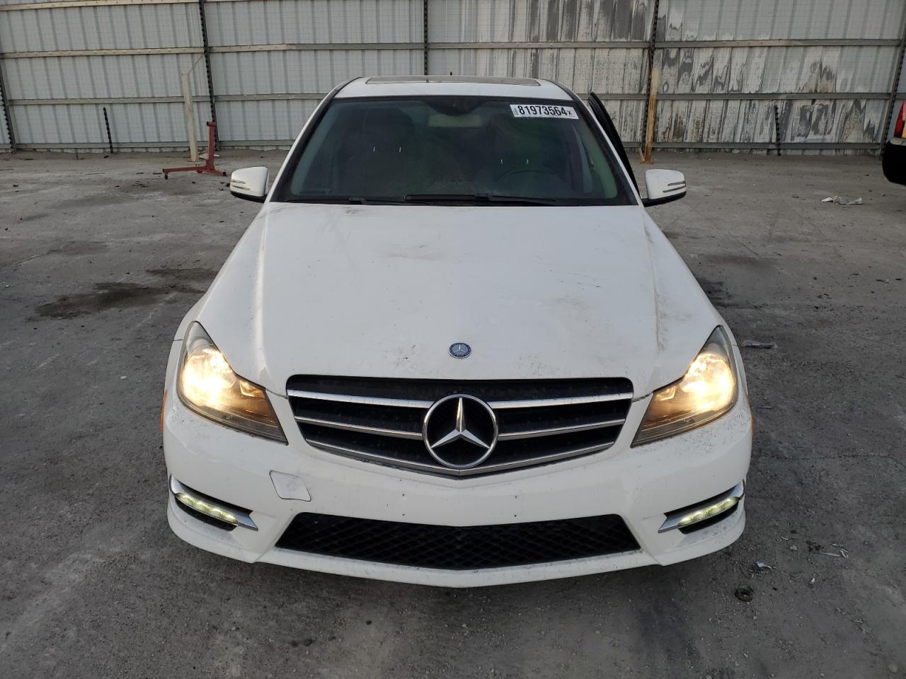 VIN WDDGF4HBXER302270 2014 MERCEDES-BENZ C-CLASS no.5