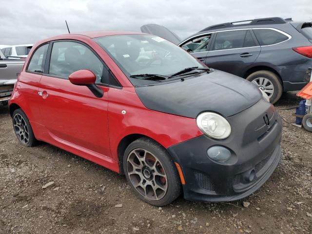  FIAT 500 2013 Червоний