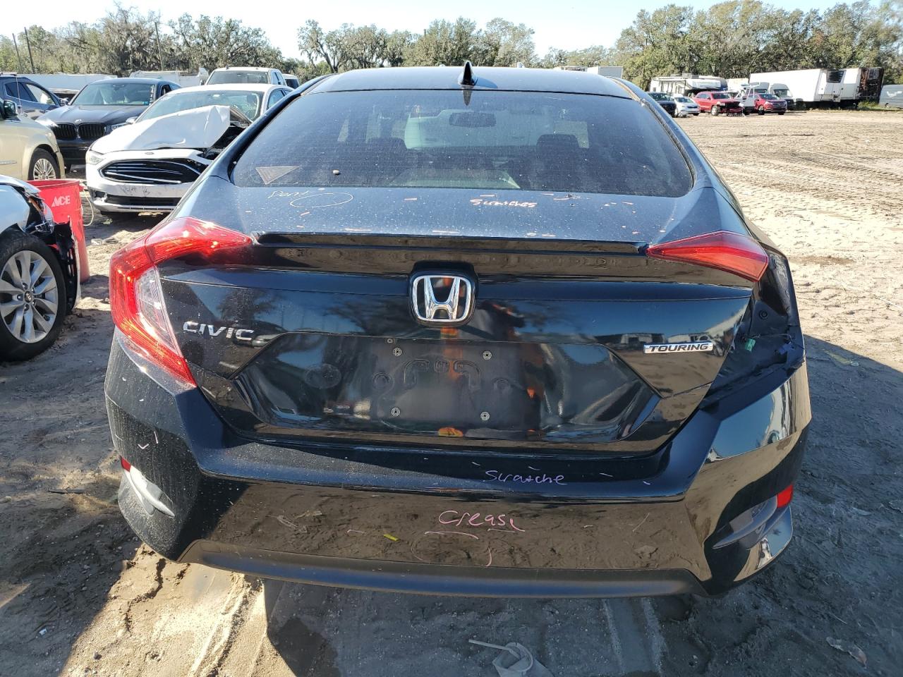 2018 Honda Civic Touring VIN: JHMFC1F96JX008981 Lot: 80374024