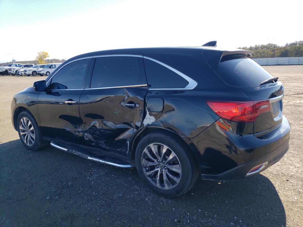 VIN 5FRYD3H4XFB014514 2015 ACURA MDX no.2