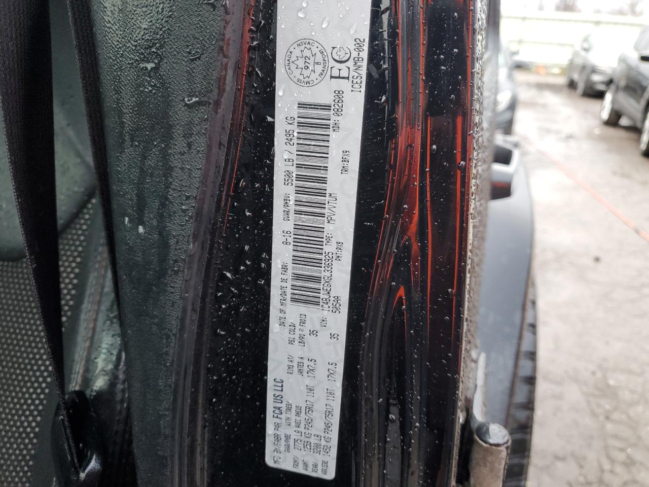 2016 Jeep Wrangler Unlimited Sahara VIN: 1C4BJWEGXGL336925 Lot: 81135414