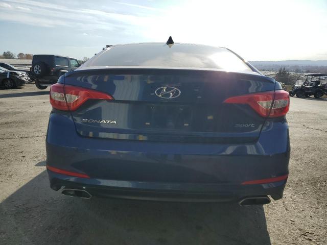  HYUNDAI SONATA 2015 Синий